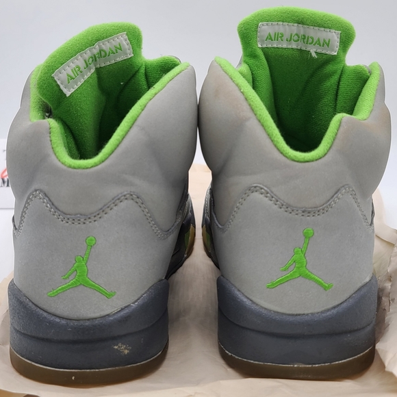 Nike Air Jordan 5 Retro 'Green Bean' Men sz.10 - Picture 3 of 12